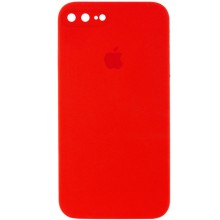 Чохол Silicone Case Square Full Camera Protective (AA) для Apple iPhone 7 plus / 8 plus (5.5") – Червоний