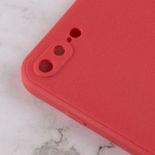 Силіконовий чохол Candy Full Camera для Apple iPhone 7 plus / 8 plus (5.5") – Червоний