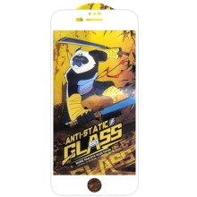 Защитное стекло 5D Anti-static Panda (тех.пак) для Apple iPhone 7 plus / 8 plus (5.5") – Белый