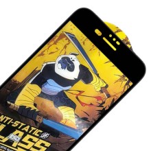 Захисне скло 5D Anti-static Panda (тех.пак) для Apple iPhone 7 plus / 8 plus (5.5") – Чорний