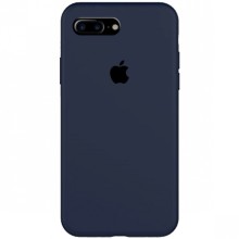 Чохол Silicone Case Full Protective (AA) для Apple iPhone 7 plus / 8 plus (5.5") (Темный Синий)