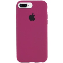 Чохол Silicone Case Full Protective (AA) для Apple iPhone 7 plus / 8 plus (5.5") (Бордовий)