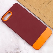 Чохол TPU+PC Bichromatic для Apple iPhone 7 plus / 8 plus (5.5") – Brown burgundy