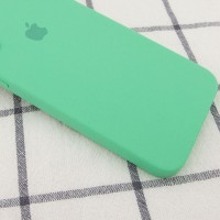 Чехол Silicone Case Square Full Camera Protective (AA) для Apple iPhone 7 plus / 8 plus (5.5") – Зеленый