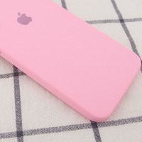 Чехол Silicone Case Square Full Camera Protective (AA) для Apple iPhone 7 plus / 8 plus (5.5") – Розовый