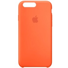 Чехол Silicone Case (AA) для Apple iPhone 7 plus / 8 plus (5.5") (Оранжевый)