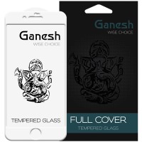 Защитное стекло Ganesh (Full Cover) для Apple iPhone 7 plus / 8 plus (5.5") – Белый