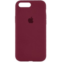 Чохол Silicone Case Full Protective (AA) для Apple iPhone 7 plus / 8 plus (5.5") – Бордовий