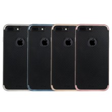 Захисний чохол iPaky для Apple iPhone 7+/7s+ (TPU + пластик) – Сріблястий