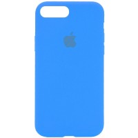 Чехол Silicone Case Full Protective (AA) для Apple iPhone 7 plus / 8 plus (5.5") – Голубой
