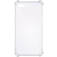 TPU чехол GETMAN Ease logo усиленные углы для Apple iPhone 7 plus / 8 plus (5.5") – Бесцветный (прозрачный)