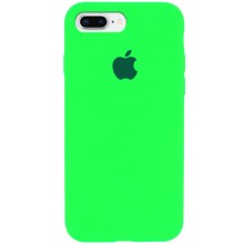 Чохол Silicone Case Full Protective (AA) для Apple iPhone 7 plus / 8 plus (5.5") – Салатовий