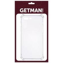 TPU чохол GETMAN Ease logo посилені кути для Apple iPhone 7 plus / 8 plus (5.5") – Прозорий