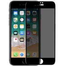 Защитное стекло Privacy 5D Matte (тех.пак) для Apple iPhone 7 plus / 8 plus (5.5") (Черный)