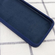 Чохол Silicone Case Square Full Camera Protective (AA) для Apple iPhone 7 plus / 8 plus (5.5") – Темно-синій