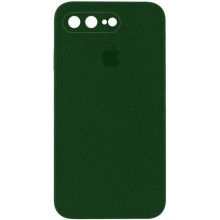 Чохол Silicone Case Square Full Camera Protective (AA) для Apple iPhone 7 plus / 8 plus (5.5") – Зелений