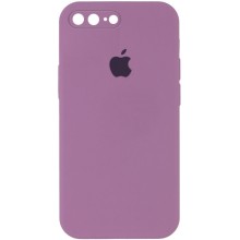 Чохол Silicone Case Square Full Camera Protective (AA) для Apple iPhone 7 plus / 8 plus (5.5") – Ліловий