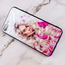 TPU+PC чохол Prisma Ladies для Apple iPhone 7 plus / 8 plus (5.5") – Рожевий