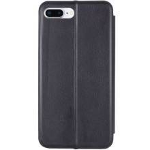 Кожаный чехол-книжка Classy для Apple iPhone 7 plus / 8 plus (5.5") – Черный