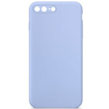Чехол Silicone Case Square Full Camera Protective (AA) NOLOGO для Apple iPhone 7 plus/8 plus (5.5") – Голубой