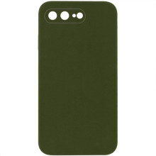 Чехол Silicone Case Square Full Camera Protective (AA) NOLOGO для Apple iPhone 7 plus/8 plus (5.5") – Зеленый