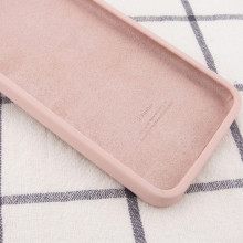 Чехол Silicone Case Square Full Camera Protective (AA) NOLOGO для Apple iPhone 7 plus/8 plus (5.5") – Розовый