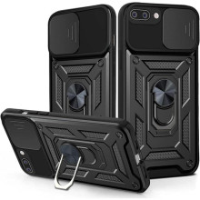 Чохол Ummi Camshield Serge Ring для Apple iPhone 7 plus / 8 plus (5.5") – Чорний