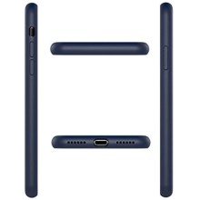 Чехол Silicone Case Full Protective (AA) для Apple iPhone 7 plus / 8 plus (5.5") – Темный Синий