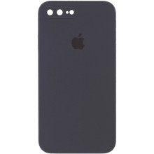 Чехол Silicone Case Square Full Camera Protective (AA) для Apple iPhone 7 plus / 8 plus (5.5") – Серый