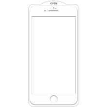 Защитное стекло SKLO 5D (тех.пак) для Apple iPhone 7 plus / 8 plus (5.5") – Белый