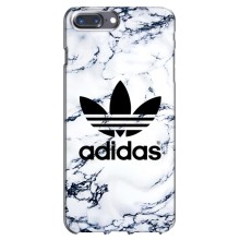 Чехлы Адидас для iPhone 7 Plus (AlphaPrint) (Адидас на мраморе)