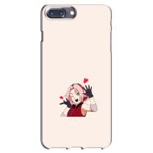 Чехлы Персонажи Аниме Наруто для iPhone 7 Plus (AlphaPrint) – Лайк Сакура