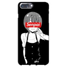 Чехлы Персонажи Аниме Наруто для iPhone 7 Plus (AlphaPrint) – Senpai