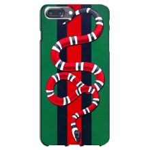 Чехлы ГУЧЧИ для Айфон 7 Плюс (AlphaPrint) (Gucci змия)