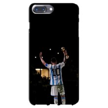 Чехлы Лео Месси Аргентина для iPhone 7 Plus (Лео Чемпион)