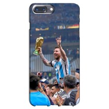 Чехлы Лео Месси Аргентина для iPhone 7 Plus (Месси король)