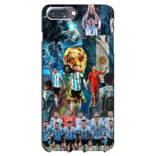 Чехлы Лео Месси Аргентина для iPhone 7 Plus (Месси в сборной)