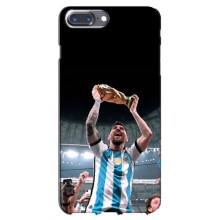 Чехлы Лео Месси Аргентина для iPhone 7 Plus (Счастливый Месси)