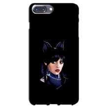 Чохол з картинкою Венсдей на iPhone 7 Plus – Мила Венсдей