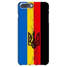 Чохли УПА (Червоно-Чорний) на iPhone 7 Plus – Прапор УПА