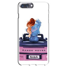 Чехол с печатью для iPhone 7 Plus - (Мода) (AlphaPrint) (На машине)