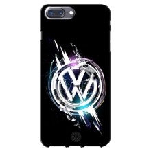 Чехол "Фольксваген" для iPhone 7 Plus (Volkswagen на черном)