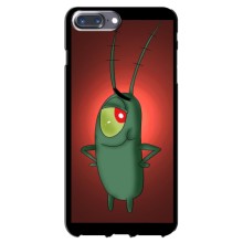 Чехол с картинкой "Одноглазый Планктон" на iPhone 7 Plus (Стильный Планктон)