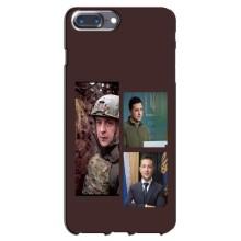 Чехол для iPhone 7 Plus (AlphaPrint - с принтом Зеленского) – Президент