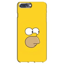 Чехол с Симпсонами для iPhone 7 Plus (VPrint) (Гомер)