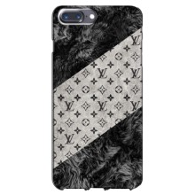 Чехол Стиль Louis Vuitton на iPhone 7 Plus (LV на белом)