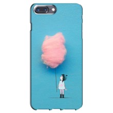 Дівчачий Чохол для iPhone 7 Plus (Дівчинка з хмаринкою)