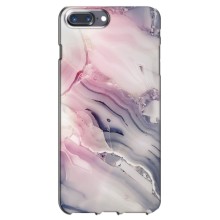 Мраморный чехол на iPhone 7 Plus (VPrint) (Пурпурный Мрамор)