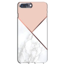 Мраморный чехол на iPhone 7 Plus (VPrint) (Тройной мрамор)