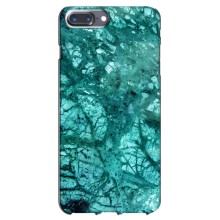 Мраморный чехол на iPhone 7 Plus (VPrint) (Зеленый мрамор)